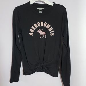 Girls Abercrombie ls top euc